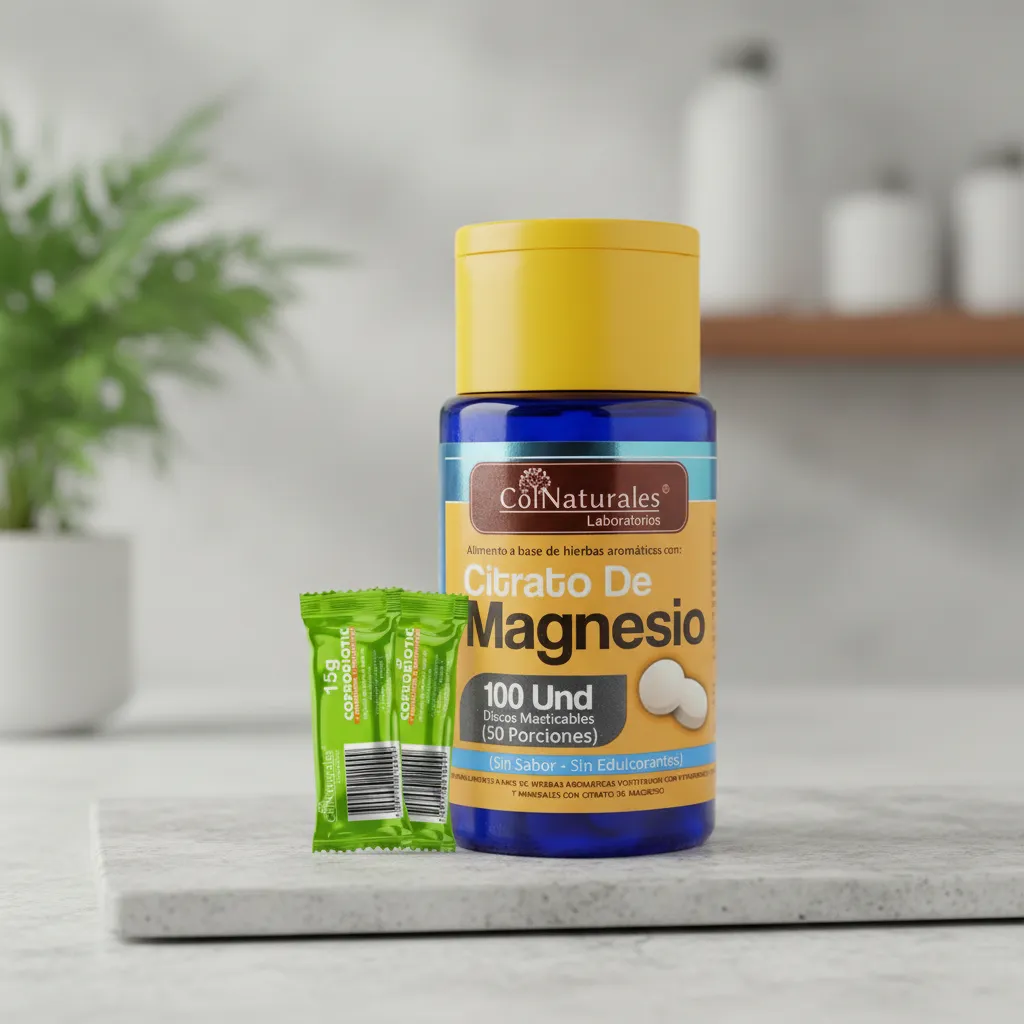 Citrato de Magnesio en discos masticables - Image 2