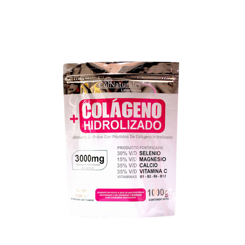 Colágeno Hidrolizado en Polvo 3 g de péptidos por porción