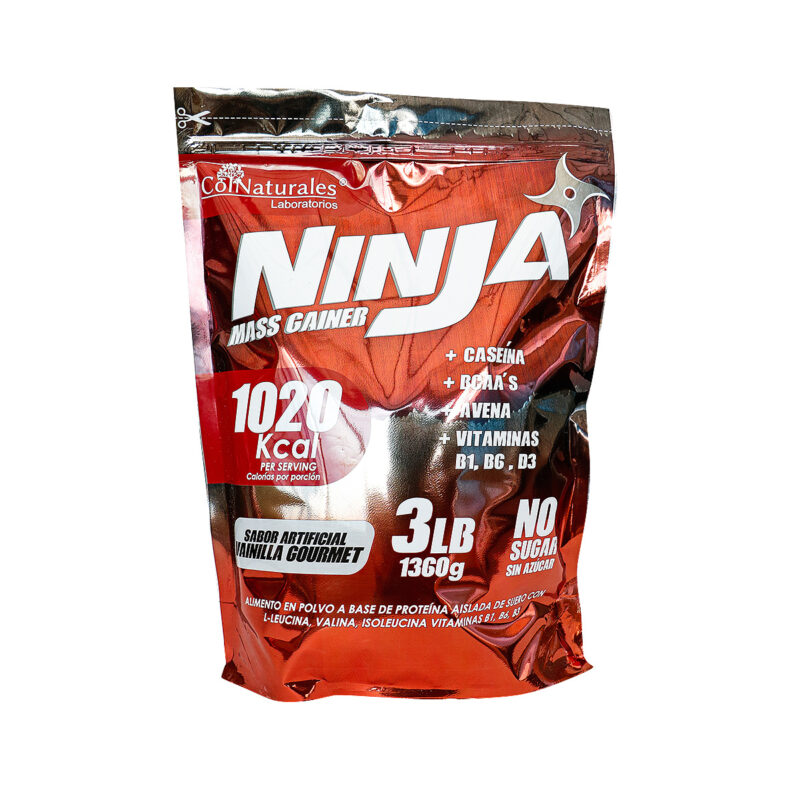 Proteína hipercalorica de 3 libras ninja mass gainer